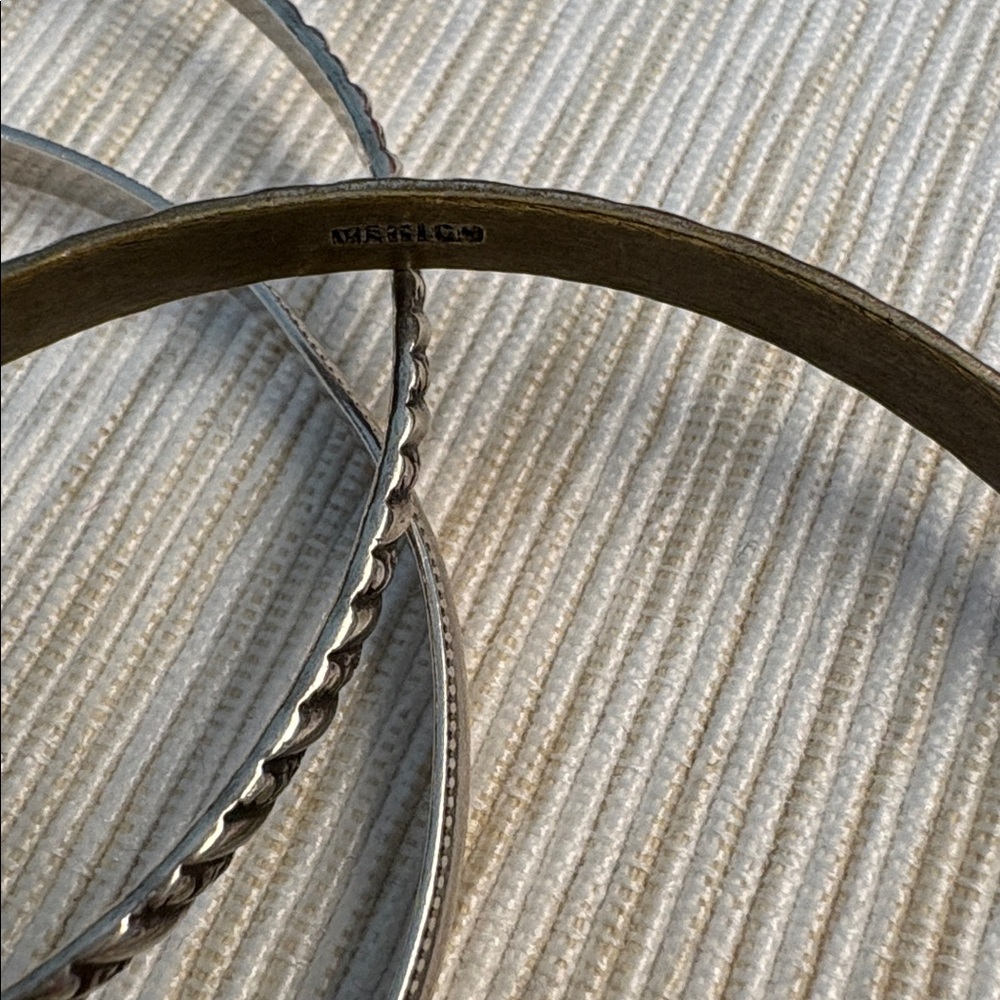 Silver Bangles - Picture 4 of 4